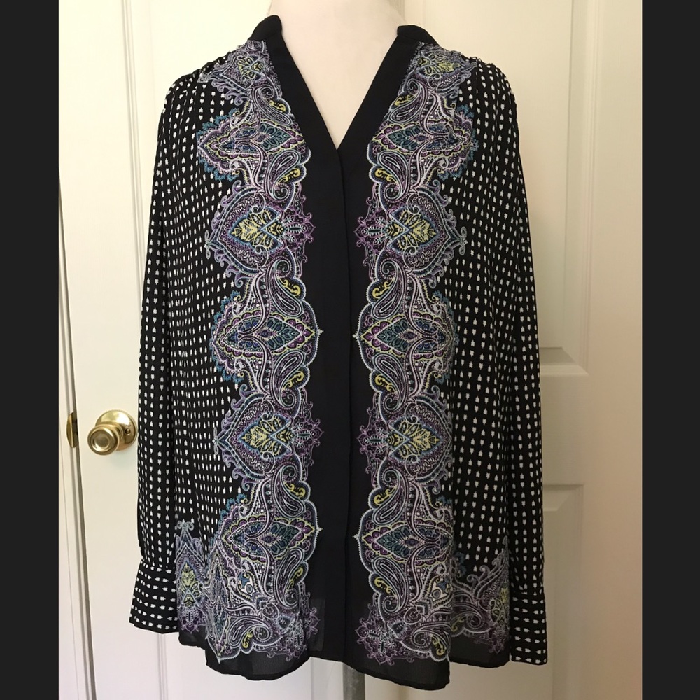 BNWT Limited Navy Blouse - Picture 1 of 7